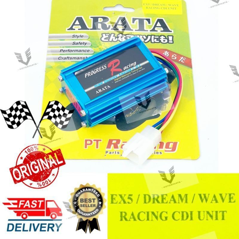 EX5/EX5Dream/Wave100 Arata Racing CDI Unit Progress Racing High Quality ...