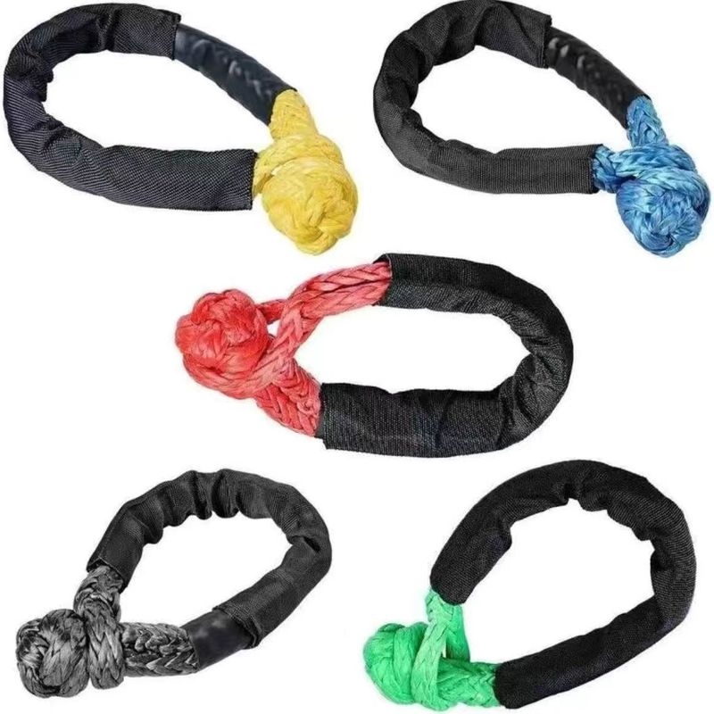 thumbnail image 2 of 2 Pack 1/2" Soft Shackle Rope – Synthetic Tow Recovery Strap – 56,000 LBS Breaking Strength – Indusafe 2 of 4