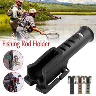 Adjustable Waist Fishing Rod Holder Fishing Belt Rod Tube Pole