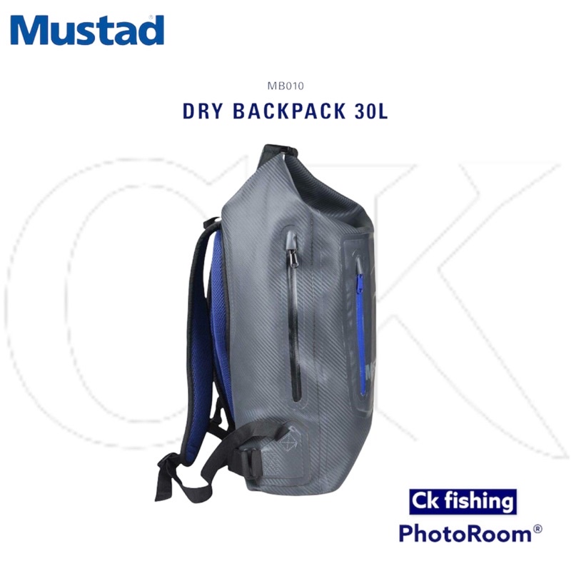 Mustad Dry Bag 20L MB011 Dry Bag 40L MB012 Dry Backpack 30L MB010 Waterproof backpack Beg kalis Air Shopee Malaysia