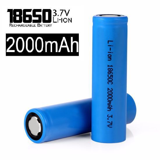 Rechargeable Li Ion V Flat Top Lithium Mah Battery Flat