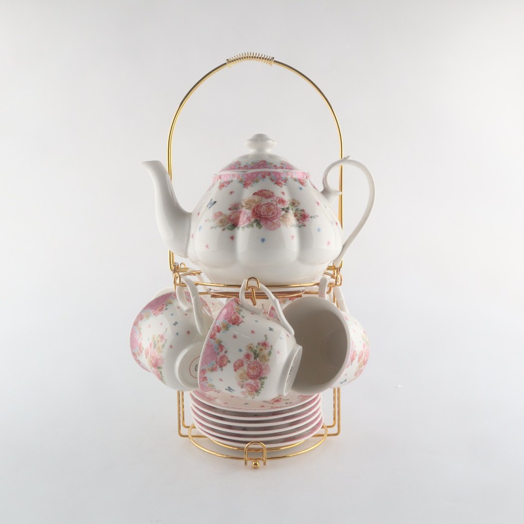 HIG -13PCS PORCELAIN TEA SET - ( H 3 ) | Shopee Malaysia