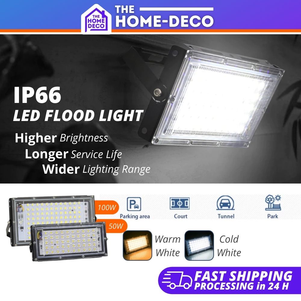 IP66 LED Flood Light 50W 100W Waterproof Landscape Dream Cast Light LED ...