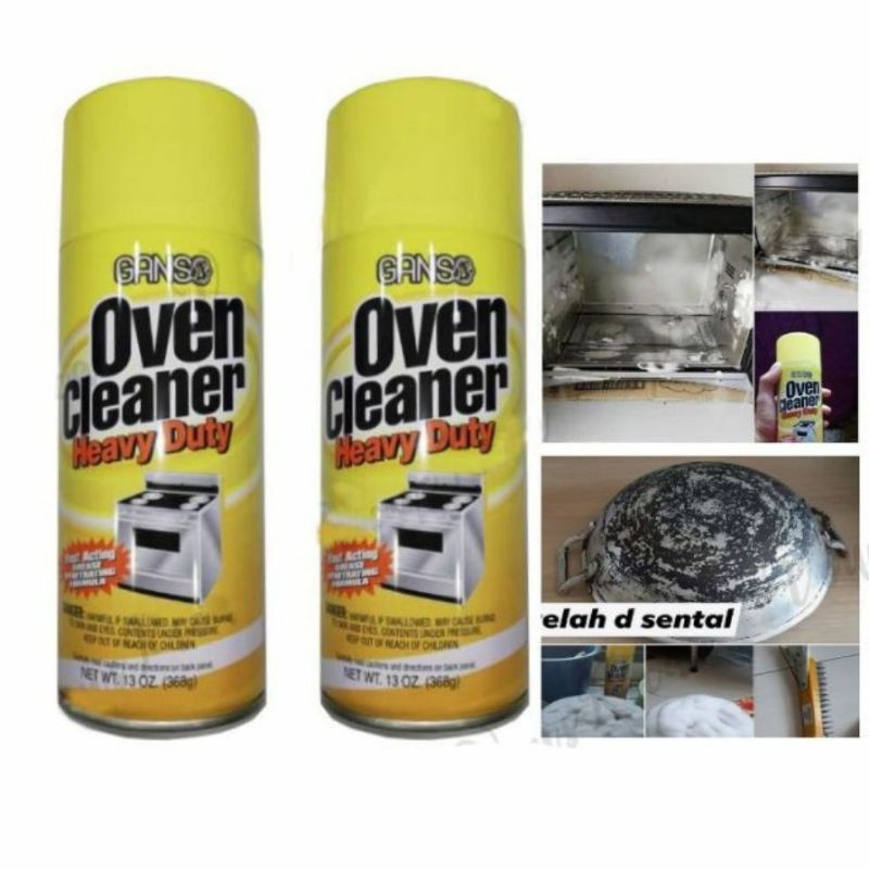 Ganso Oven Cleaner / Stainless Steel Kitchen Cleansing / Pencuci Oven