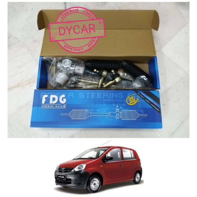PERODUA VIVA 660 850 STEERING RACK ASSY 💯 NEW (NO POWER) | Shopee Malaysia