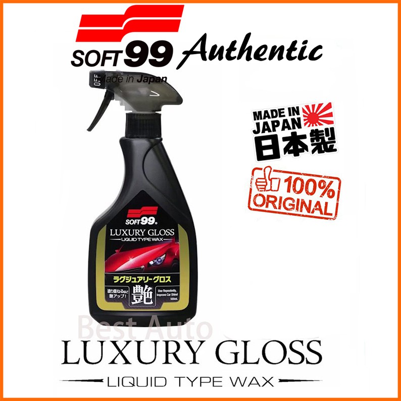Soft 99 Luxury Gloss - Water Wax Car Care, Coat, Wax