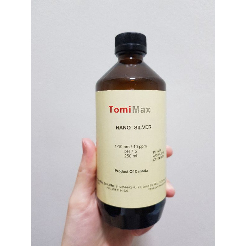 (Fast shipping)TomiMax Nano Silver 60ml/250ml (product of Canada) very ...