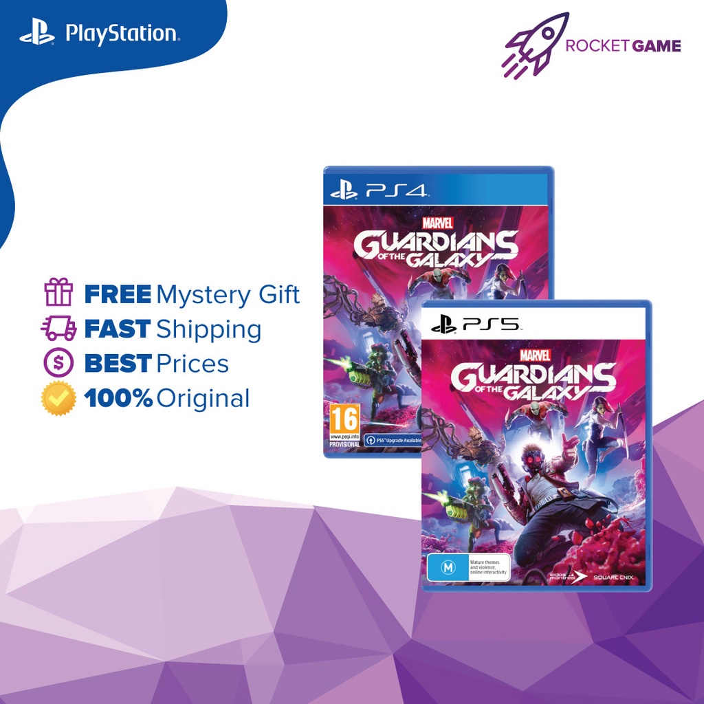 (PS4/PS5) Marvel's Guardian Of The Galaxy (ENG/中文) *Original Brand New ...