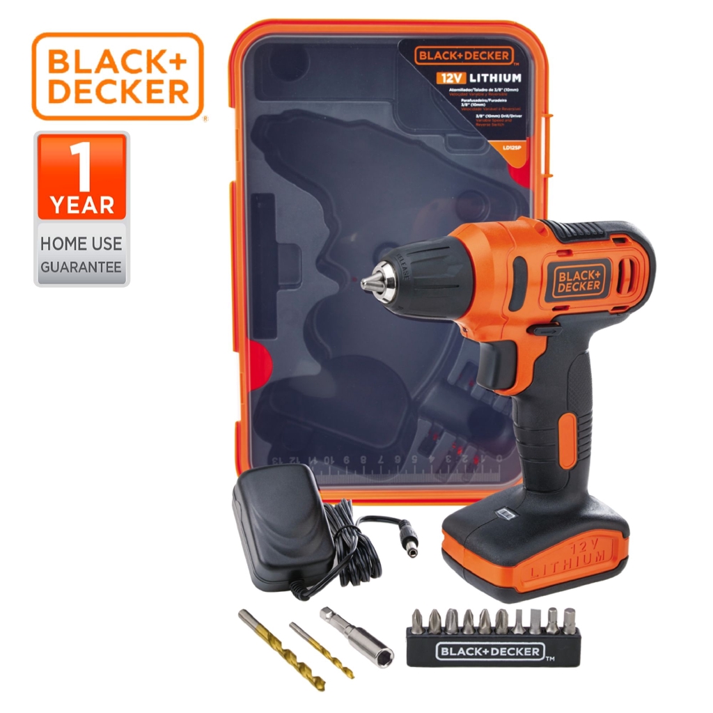 Black & decker ld12sp pistol grip drill sale