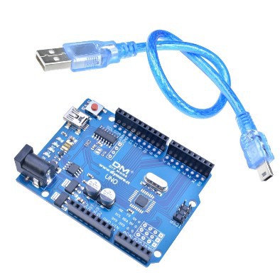 Arduino UNO R3 Board ATmega328P Microcontroller CH340 Mini USB With ...