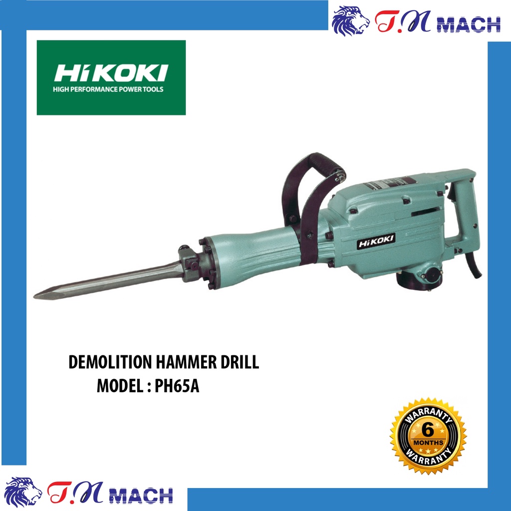 Hitachi demolition deals hammer ph65a