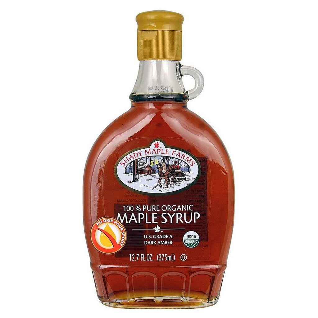 SHADY MAPLE FARMS 100% Pure Organic Maple Syrup 375ml | Shopee Malaysia