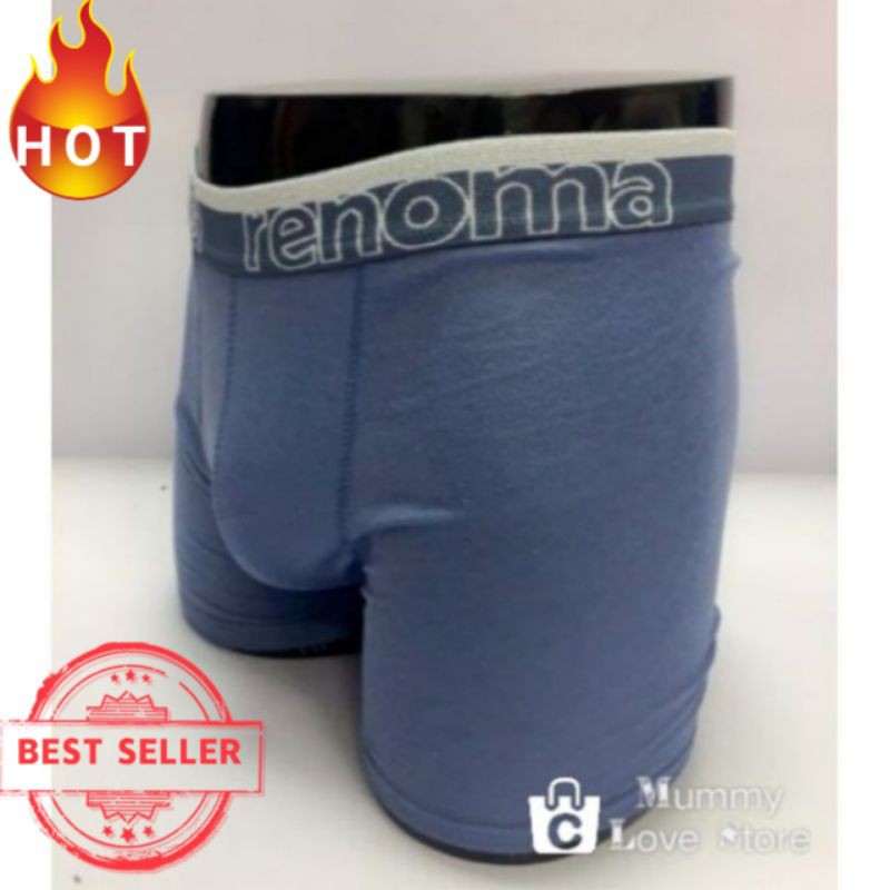 Best Seller 1 Pcs Renoma Boxer Men Seluar Dalam Lelaki Seluar Pendek