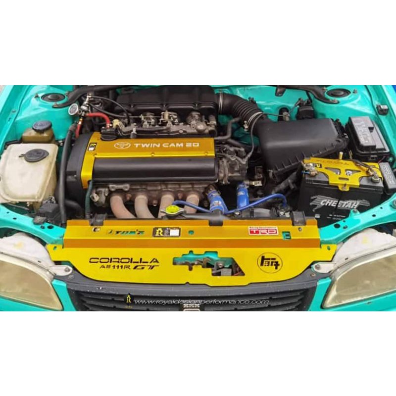 TOYOTA COROLLA AE111 GT | RADIATOR COOLING PANEL SYSTEM / COOLING PLATE ...