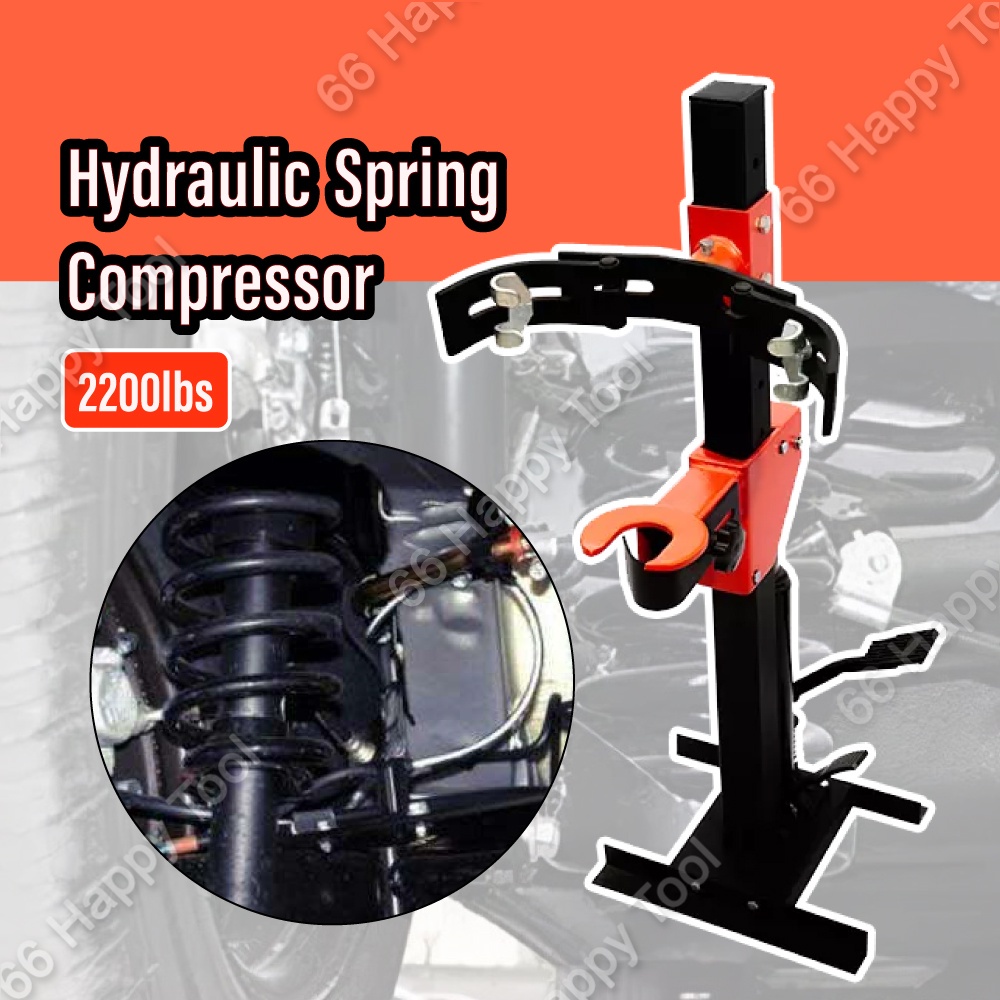1 Ton 2200lbs Hydraulic Strut Coil Spring Compressor Heavy Duty Spring