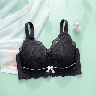 Ready Stock Big Size Bra 34-46BCD Cup Cotton Lining Push Up