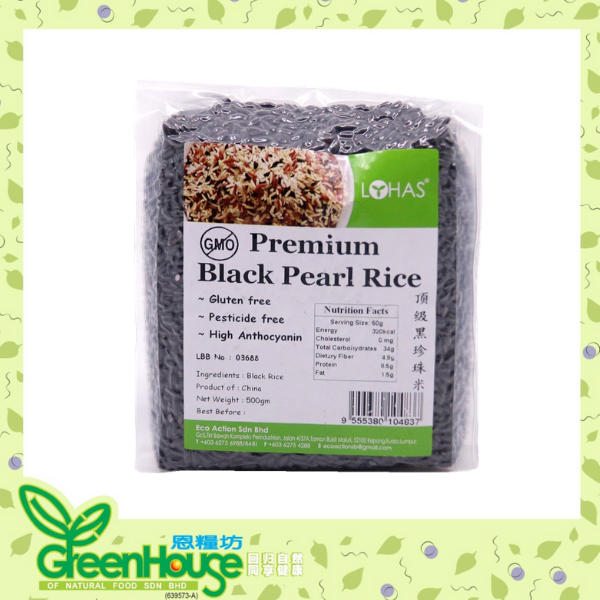 (12.12)LOHAS PREMIUM BLACK PEARL RICE 500G | Shopee Malaysia