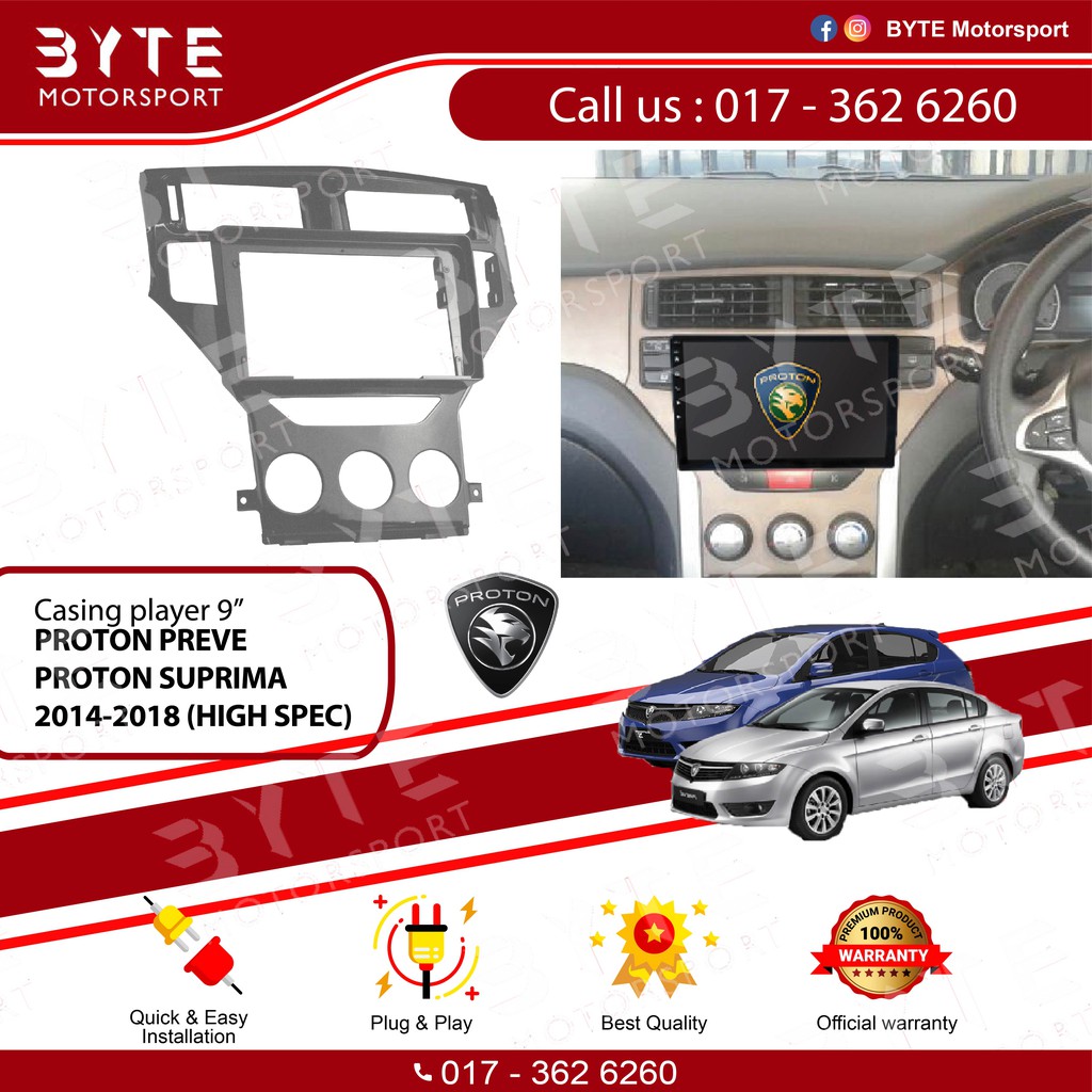 VESCUS 🦂 Android Proton Preve / Suprima 2014-2018 T3L Android player 💥 ...