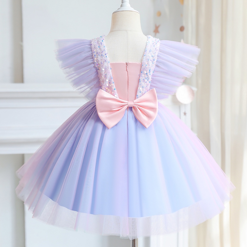 NNJXD Summer Flower Girl Dresses for Party Dress Baby Girl Birthday ...