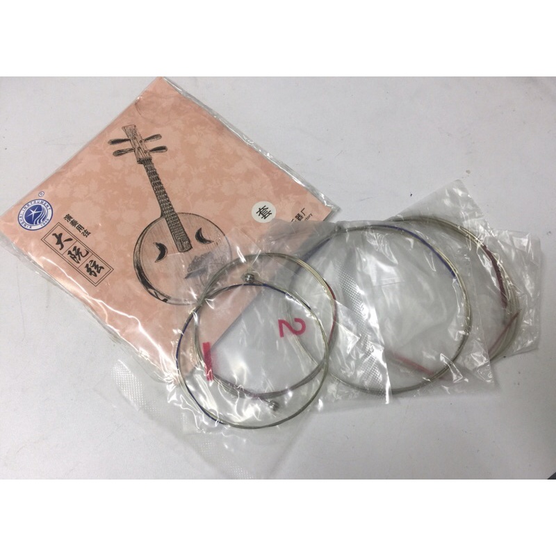 Da Ruan String 大阮弦 （套）DaRuan String （set） Tali Ruan Besar (Set ...
