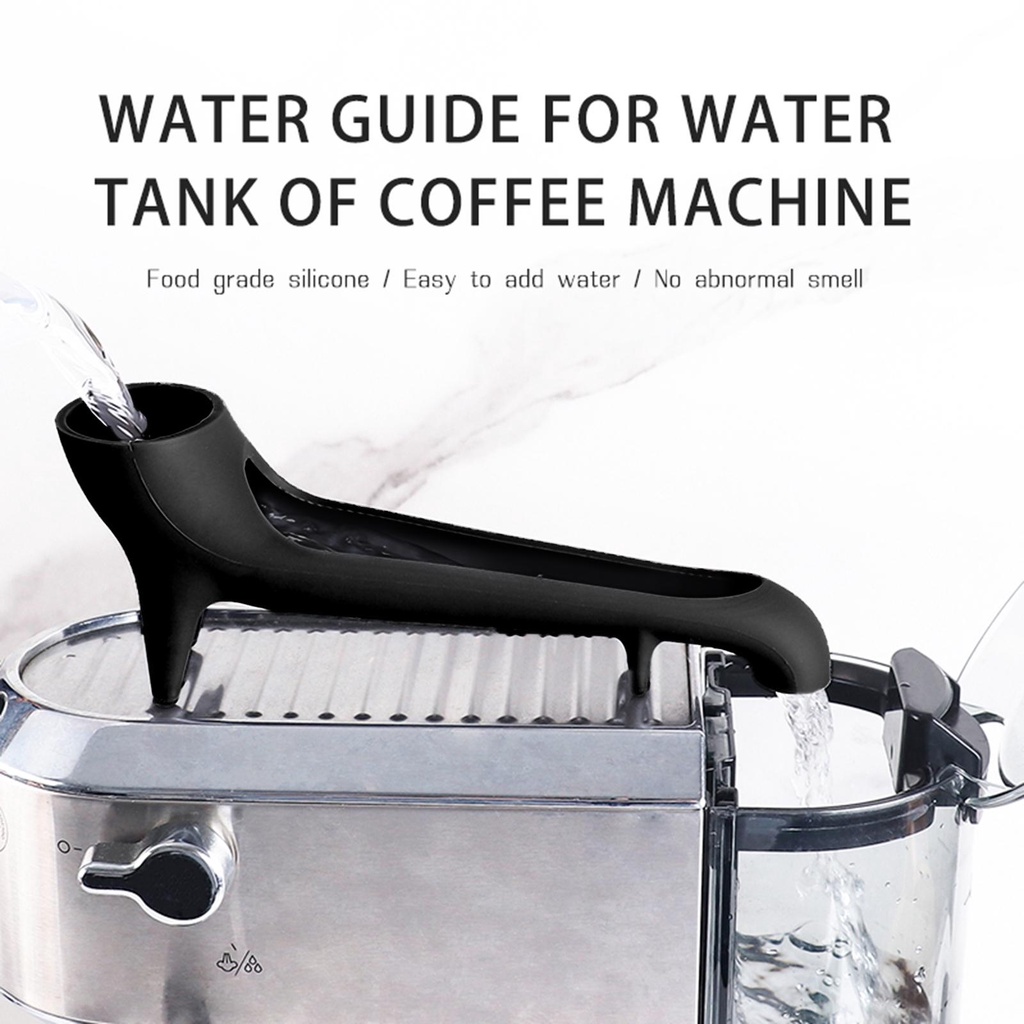 Coffee machine water tank water guide auxiliary water dispenser