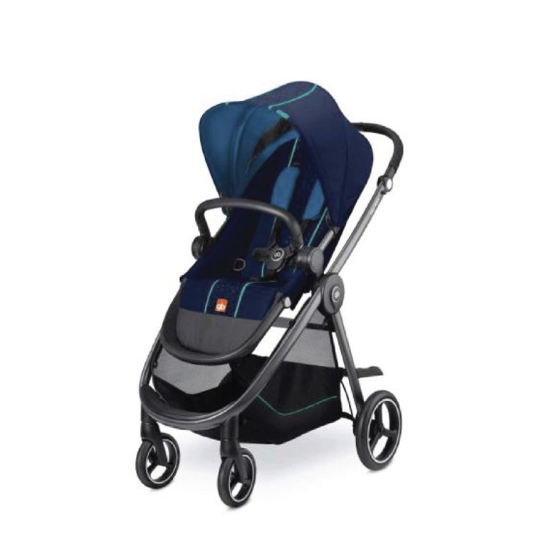 ORIGINAL gb LUXURY CITY STROLLER BELI AIR 4 Light City Stroller SEAPORT BLUE Shopee Malaysia