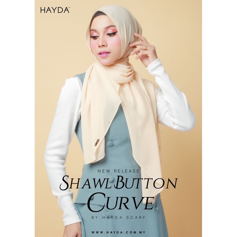 Shawl button sale hayda scarf
