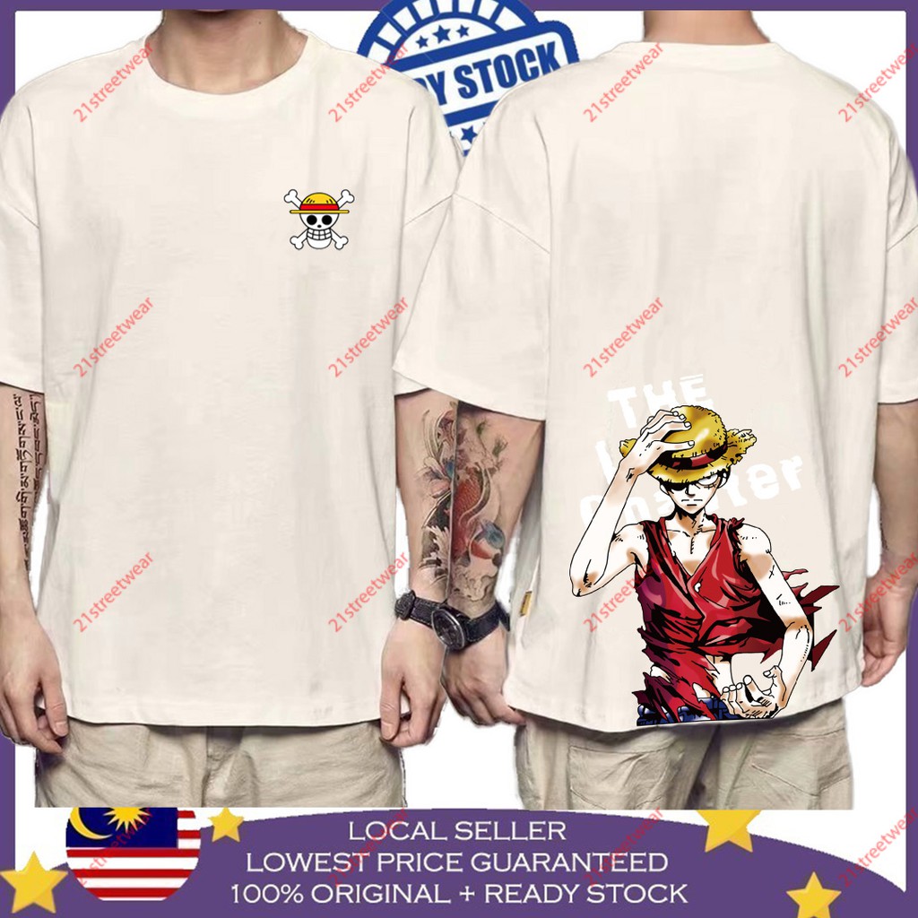 [70% Mega Sales !] LUFFY One Piece T-SHIRT BAJU PEREMPAUN BAJU LELAKI ...