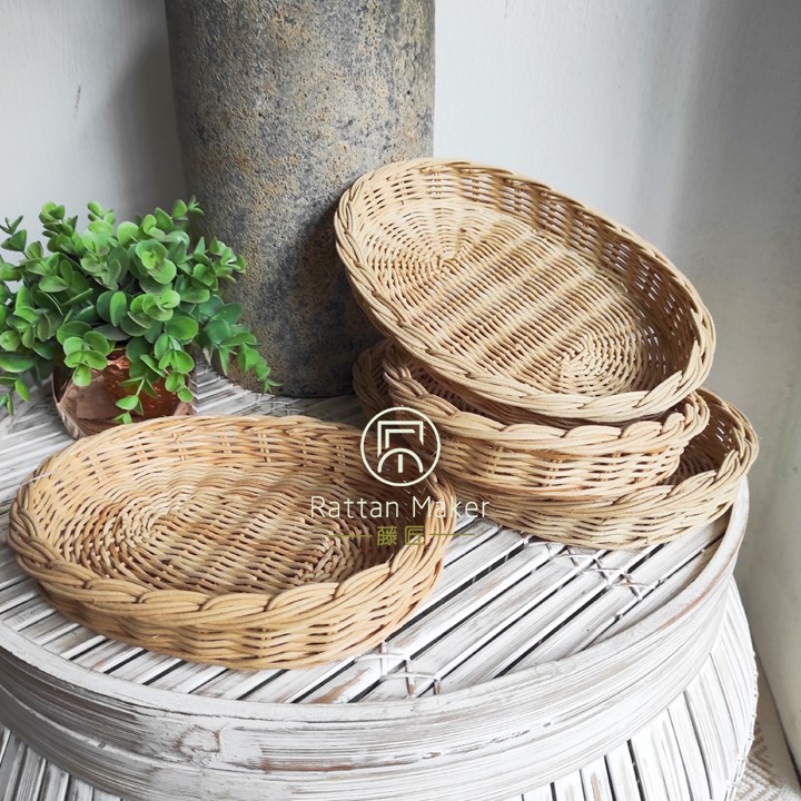 Rattan Weaved Tray Food Tray Handcraft Handmade From Rattan Maker ...