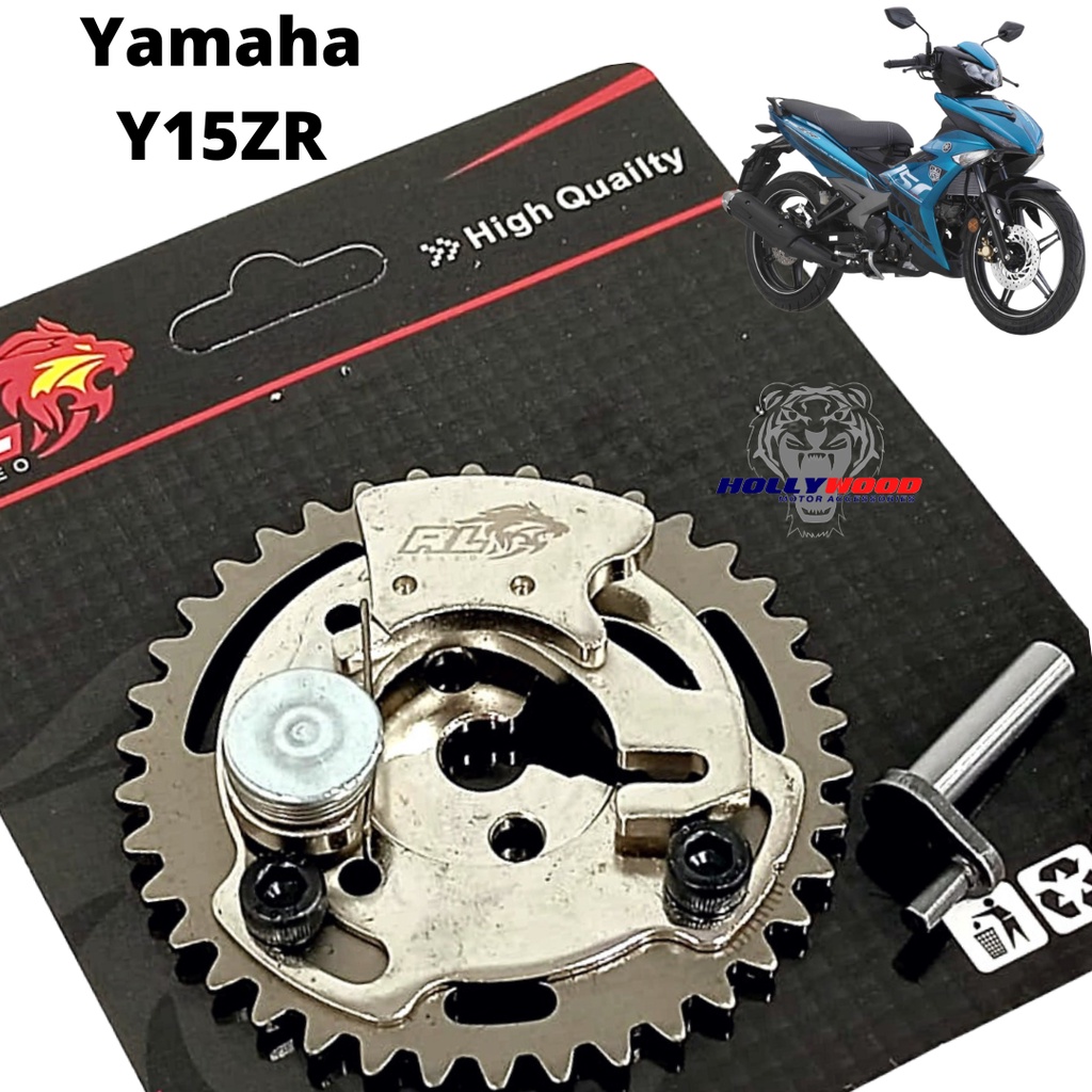 TIMING GEAR LC135 Y15 FZ150i RACING RED LEO ADJUSTABLE KHUSUS BLOCK