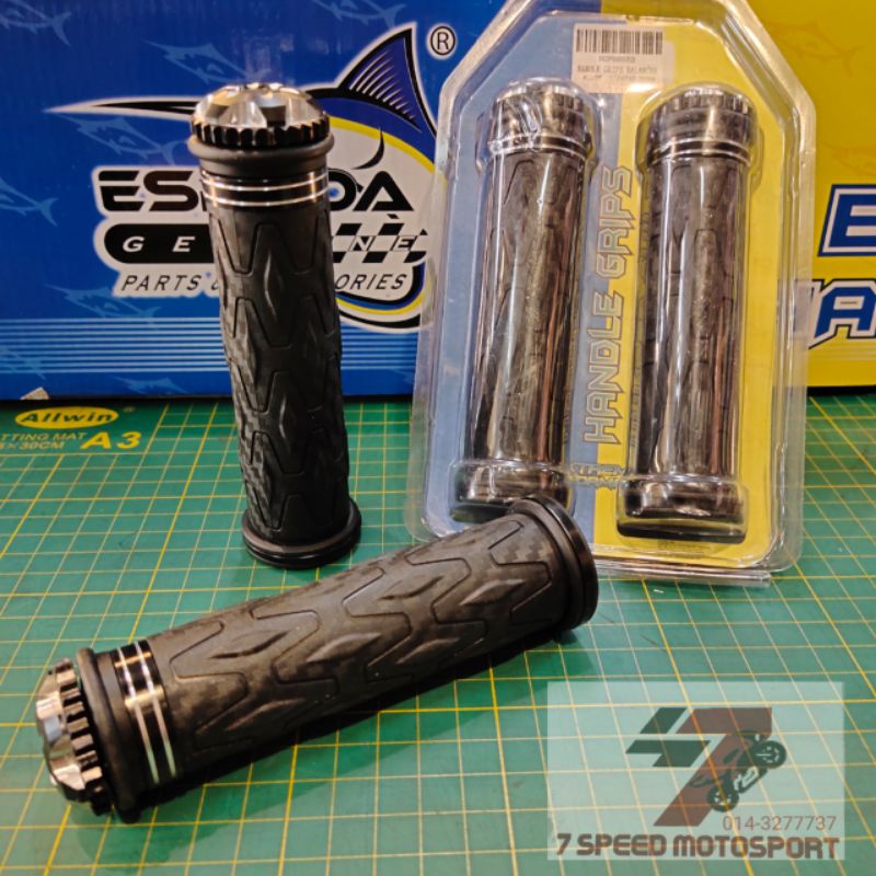 ESPADA RACING HANDLE GRIP BALANCER ALLOY UNIVERSAL MOTORCYCLE | Shopee ...