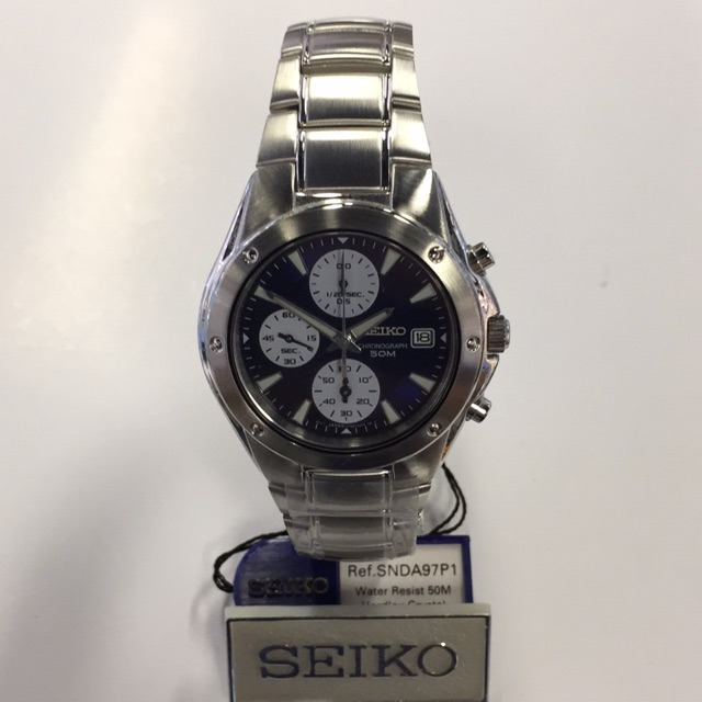 Seiko discount chronograph 50m