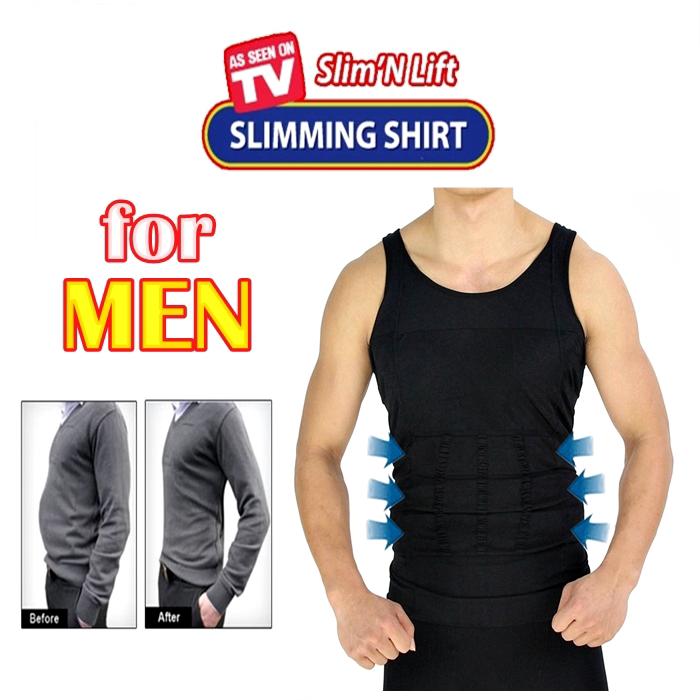Men Slimming Singlet Original Slim N Lift SUPER SLIM Body Shaper Men  Slimming Vest Singlet Ready