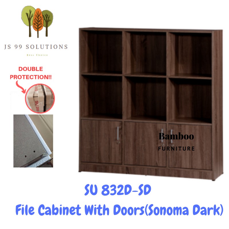 Diy 书橱 收纳橱 9 Compartment File Cabinet With Door Lock Storage Filing Cupboard Rak Buku Book Rack Su 832d Sho Malaysia