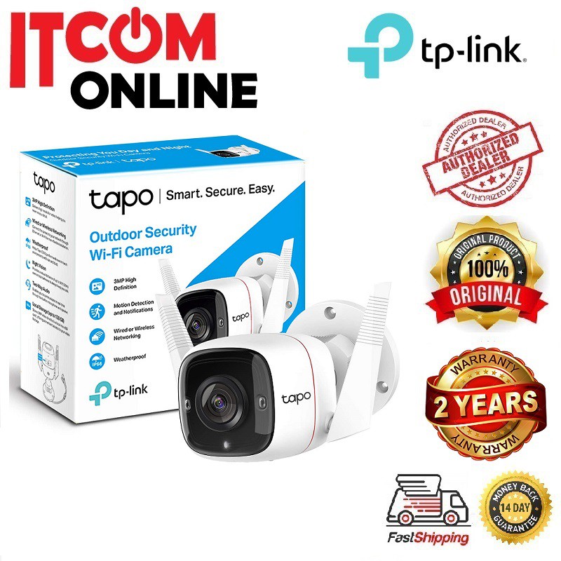 TP-Link Tapo C210 2K QHD 3MP / C211 2K QHD 3MP Pan / Tilt Wireless