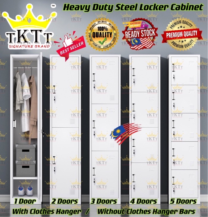 TKTT ™️ Multi Compartment Steel Locker Hostel Individual Storage ...