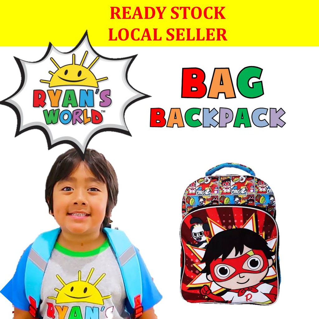 Ryan s World Bag Backpack Ryan Toys Review Ryan Toy ORIGINAL