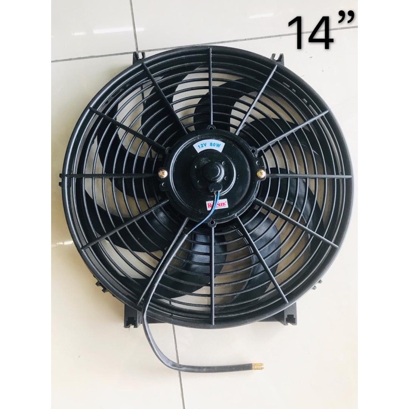 Racing Car Condenser Radiator Cooling Air Cond 90w - 14inch High Speed ...