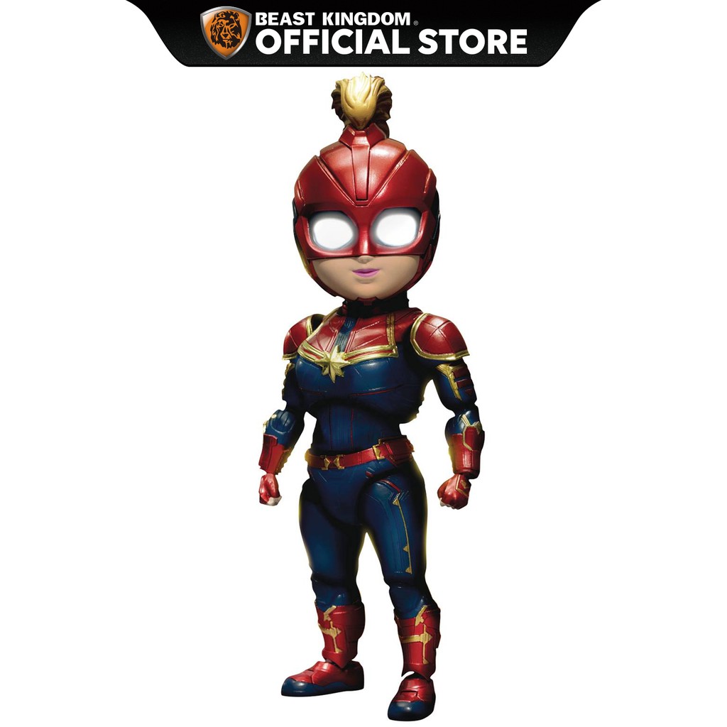 Figura Beast Kingdom Avengers: Endgame Captain Marvel (Acción de Ataque