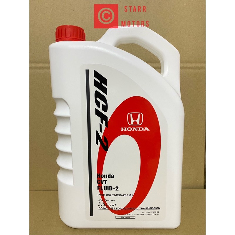 HONDA HCF2 (3.5L) CVT FLUID2 GEAR OIL CITY GM6 JAZZ GK HRV BRV CRV