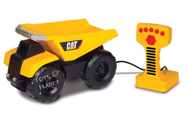 ORIGINAL} TOY STATE CAT BIG BUILDER LAND VEHICLES WITH REMOTE