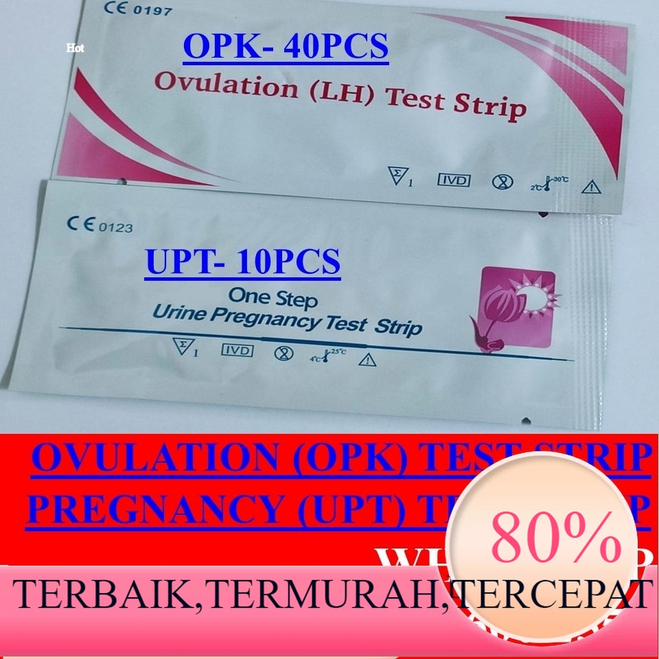 BorongMU Ovulation Test Pregnancy Test Kesuburan Opk Upt Test Pregnancy