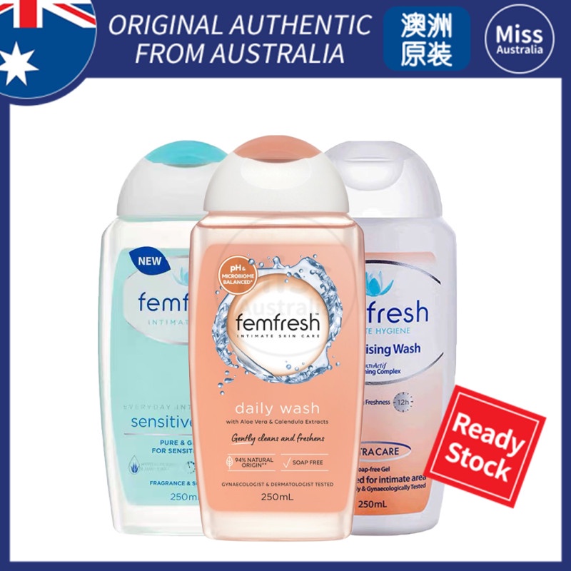 Femfresh Deodorising Wash long lasting freshness 12 hours 250ml product of  Australia