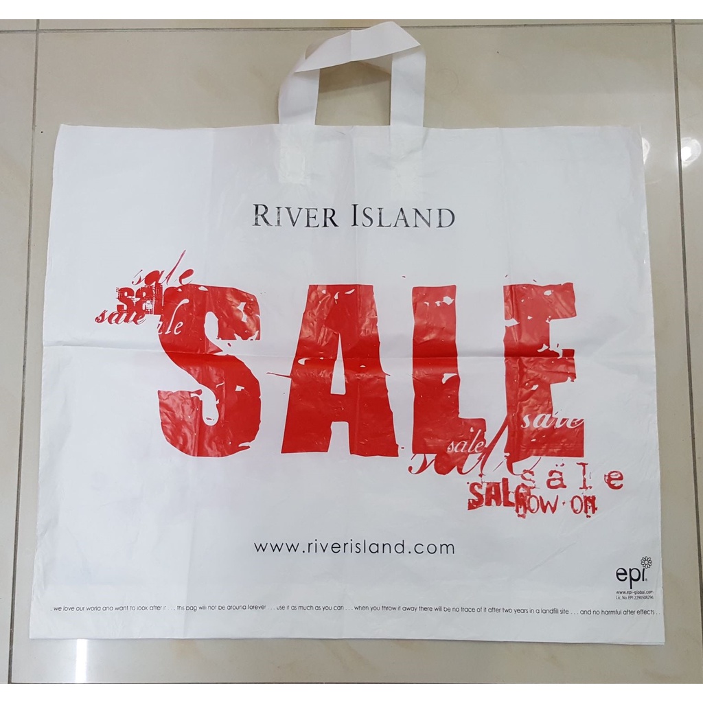 River island deals plastic bag