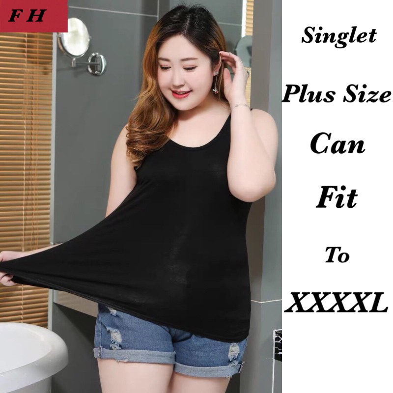 FH Inner Singlet Plus Size Can Fit To XXXXL - JMB | Shopee Malaysia