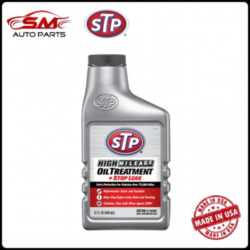 STP® Super Concentrated High Mileage Engine Flush (15 fl. oz.)