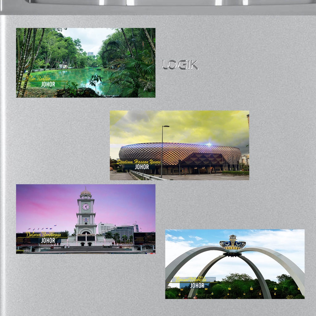 Johor Bharu Johor JDT Gift Souvenir Fridge Sheet 10 cm x 5 cm