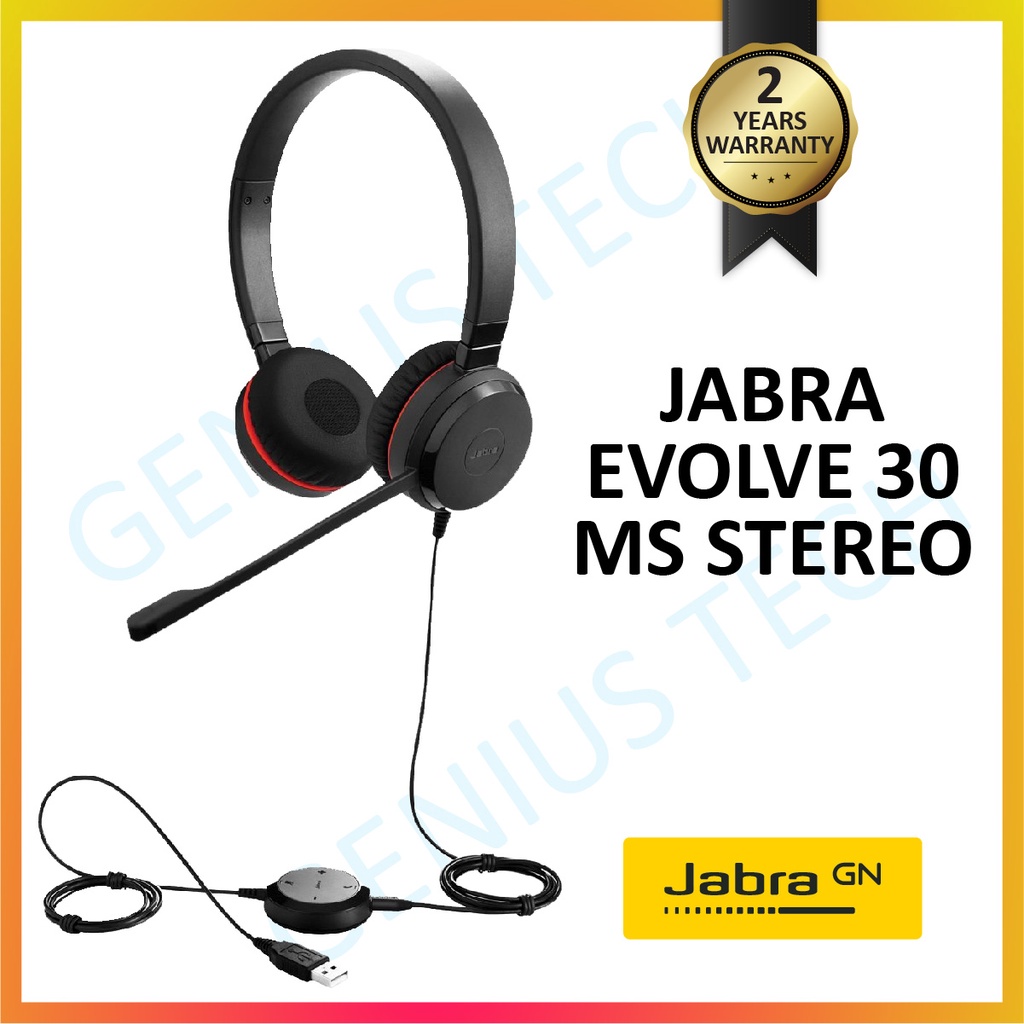 HOT Jabra Gn Evolve 30 Stereo Jabra Evolve 30 II MS Stereo