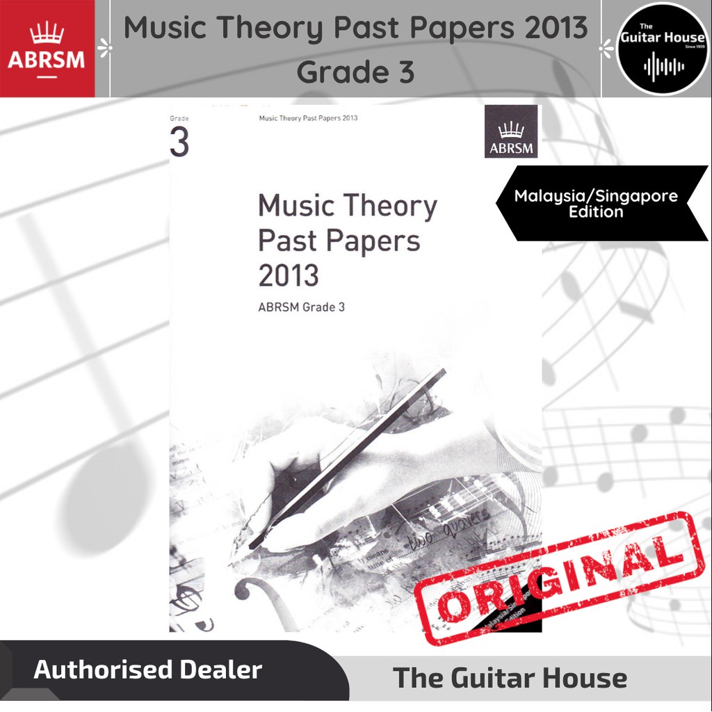 ABRSM Music Theory Past/Practice Papers Grade 3 (2010-2023) | Shopee ...