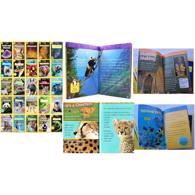 National Geographic Kids Level 2 (25 books) | Shopee Malaysia